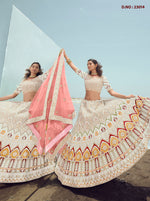 Amazing White Color Lehenga Choli For Woman - Joshindia