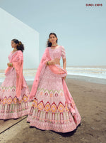 Latest Designer Pink Color Lehenga Choli For Woman - Joshindia