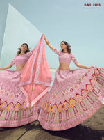 Latest Designer Pink Color Lehenga Choli For Woman - Joshindia