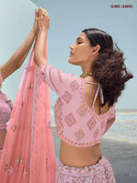 Latest Designer Pink Color Lehenga Choli For Woman - Joshindia