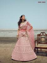 Peach Color Lehenga Choli For Wedding Look - Joshindia