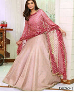 pink color designer embroidary sequence work lehenga choli - Joshindia