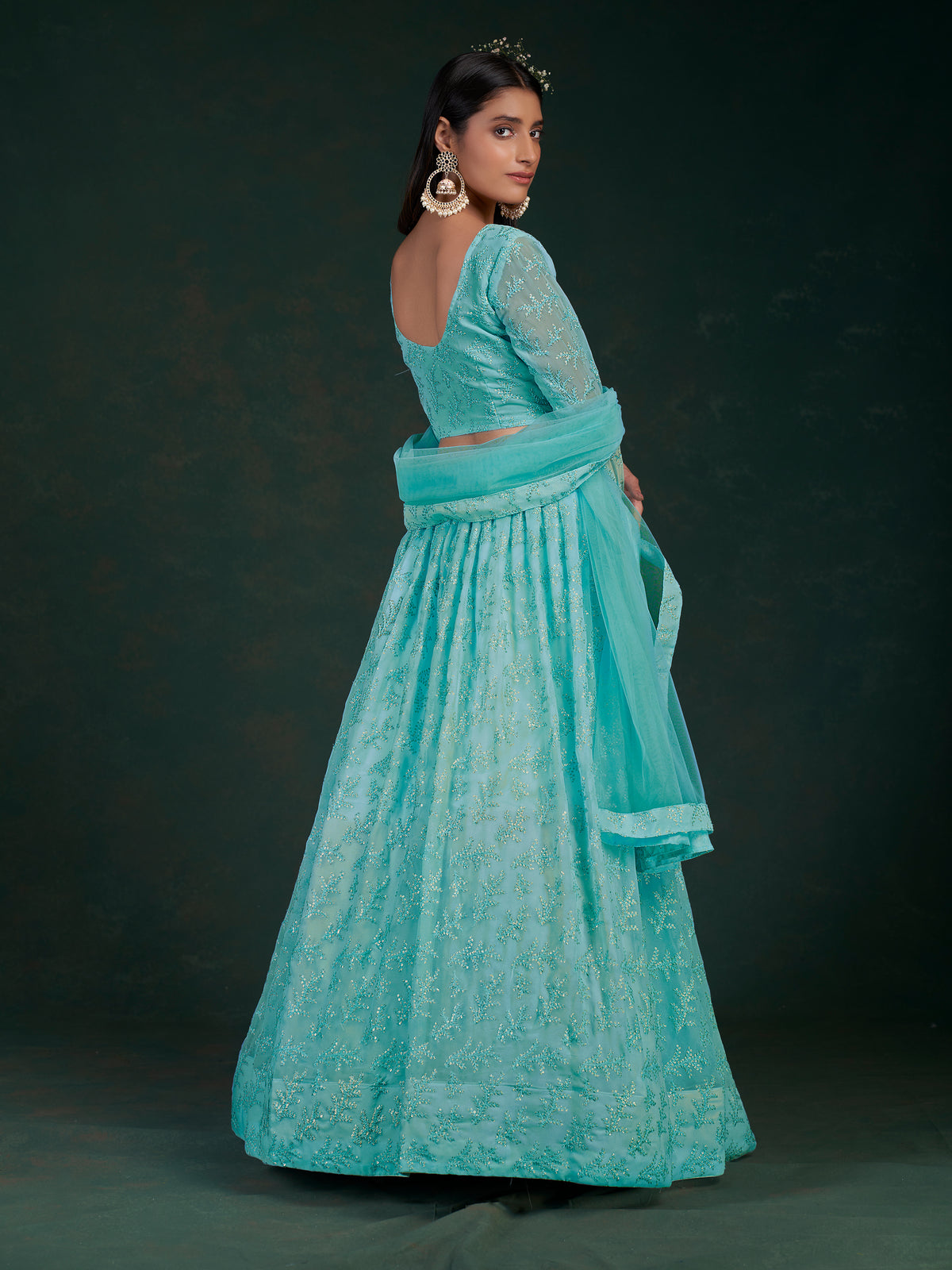 Fabulous Blue Color Designer Lehenga Choli Buy Now - Joshindia