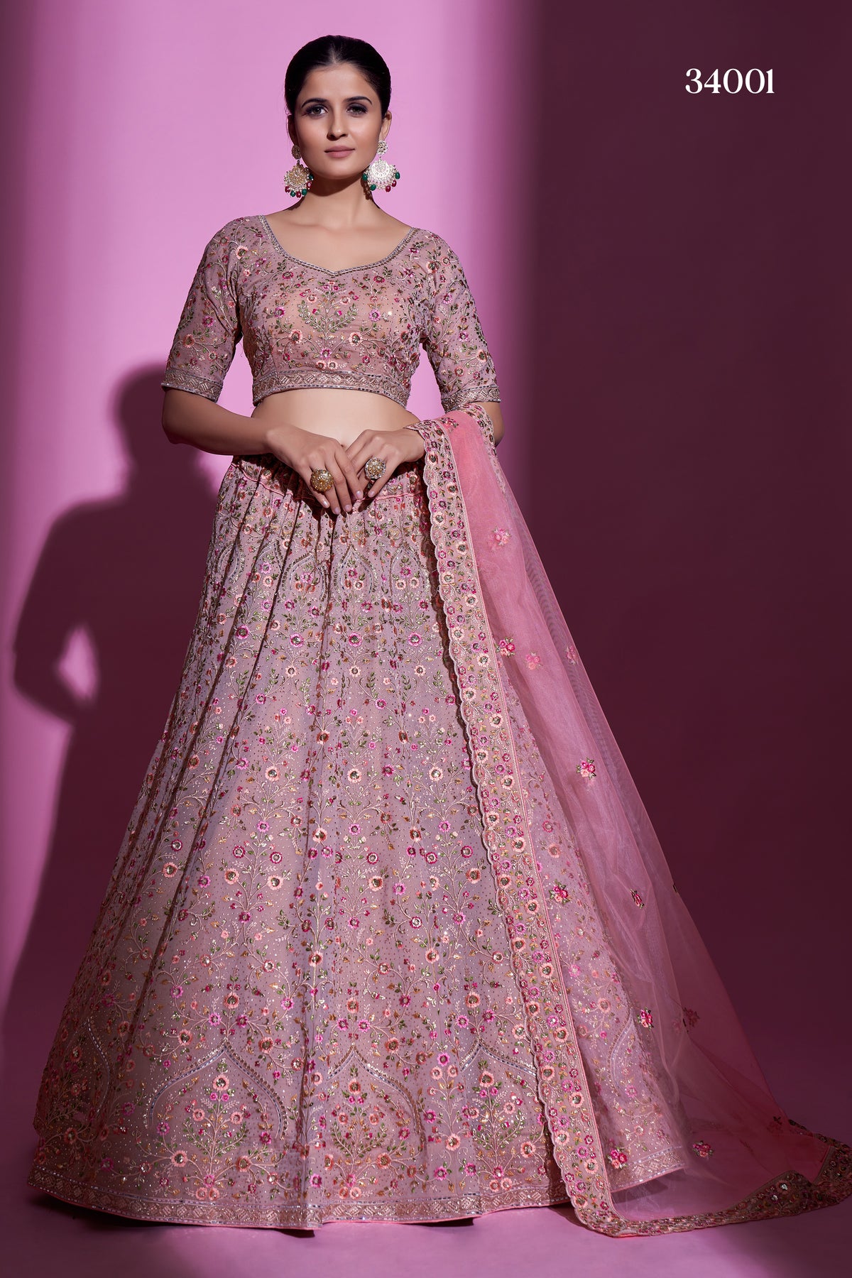 Superb Mauve Blue Color Designer Lehenga Choli Buy Now - Joshindia
