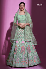 Sweet Pista Green Color Designer Lehenga Choli Buy Now - Joshindia