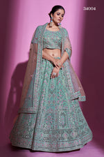 Glamorous Blue Color Designer Lehenga Choli Buy Now - Joshindia