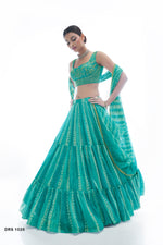 Trending Sea Green Color Lehenga Choli For Wedding - Joshindia