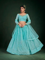 Fabulous Blue Color Designer Lehenga Choli Buy Now - Joshindia