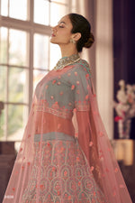 Trendy Turquoise Designer Lehenga Choli Buy Now - Joshindia