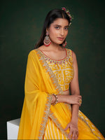Elegant Yellow Color Designer Lehenga Choli Buy Now - Joshindia