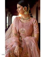 Trending peach color designer lehenga choli buy now - Joshindia