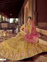 Trending mustard yellow color designer lehenga choli buy now - Joshindia