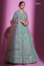 Glamorous Blue Color Designer Lehenga Choli Buy Now - Joshindia