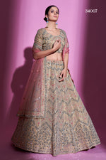 Charming Beige Silk Designer Lehenga Choli Buy Now - Joshindia