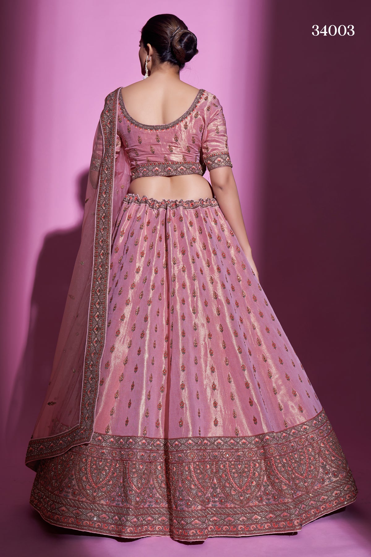 Awesome Pink Color Designer Lehenga Choli Buy Now - Joshindia