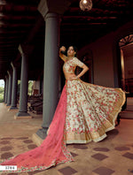 Latest white designer lehenga choli buy now - Joshindia