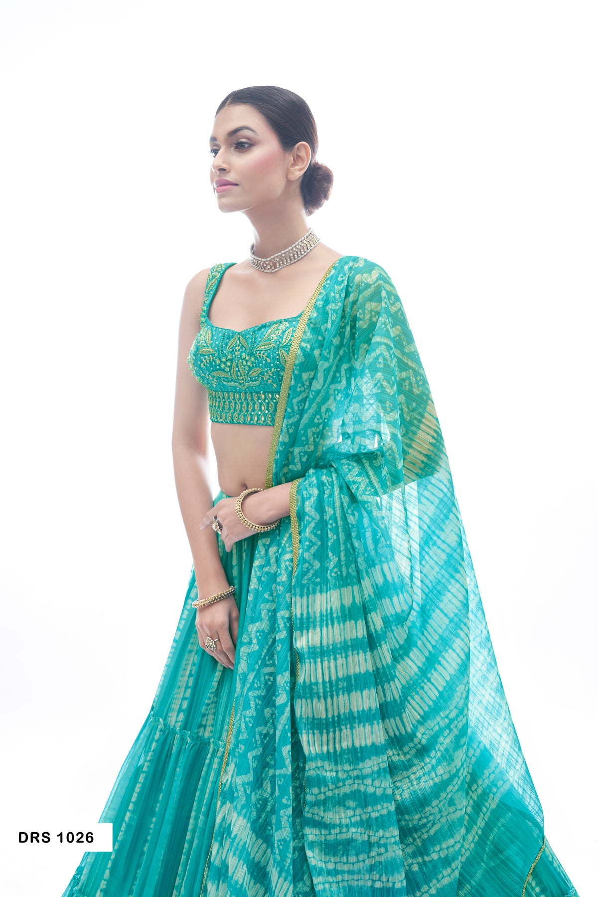 Trending Sea Green Color Lehenga Choli For Wedding - Joshindia