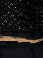 Trending black color mirror lehenga choli buy now - Joshindia