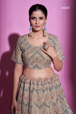 Charming Beige Silk Designer Lehenga Choli Buy Now - Joshindia