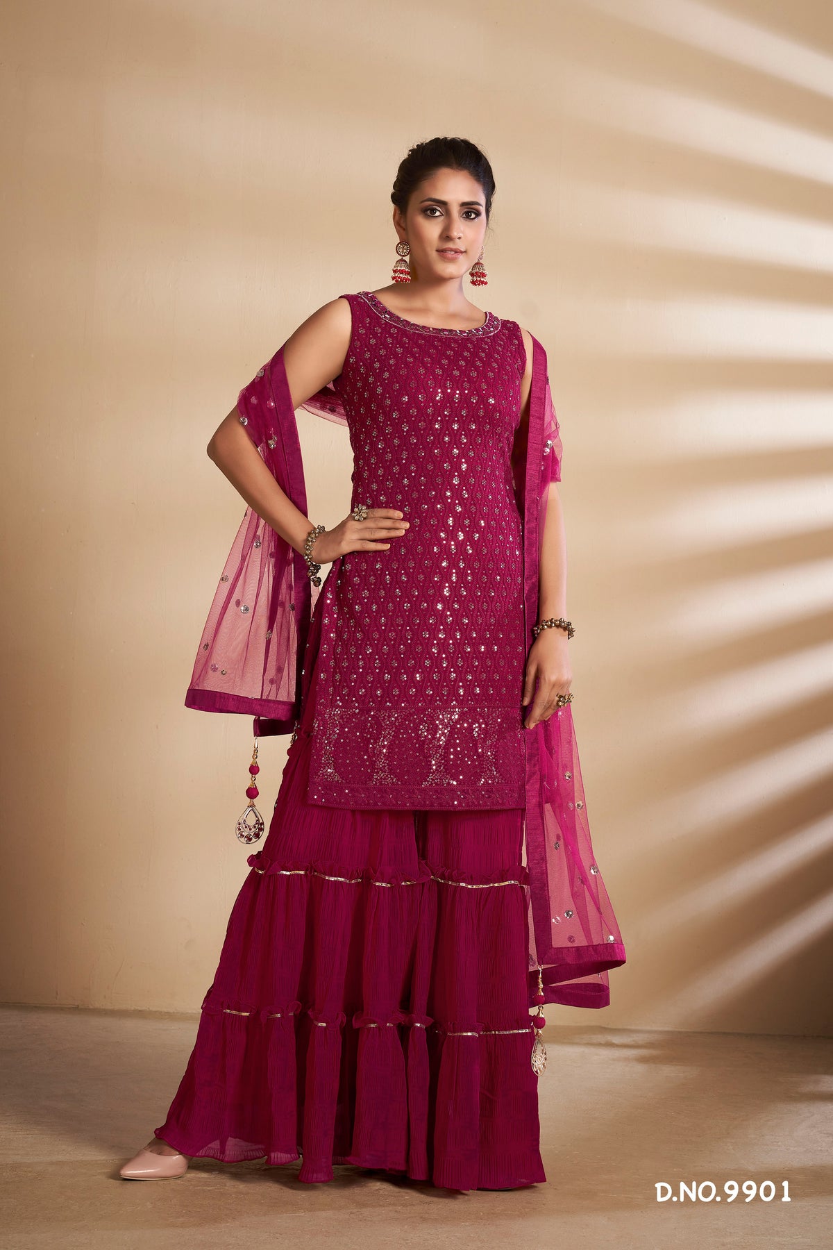 cherry trending floor length salwar suit buy now - Joshindia