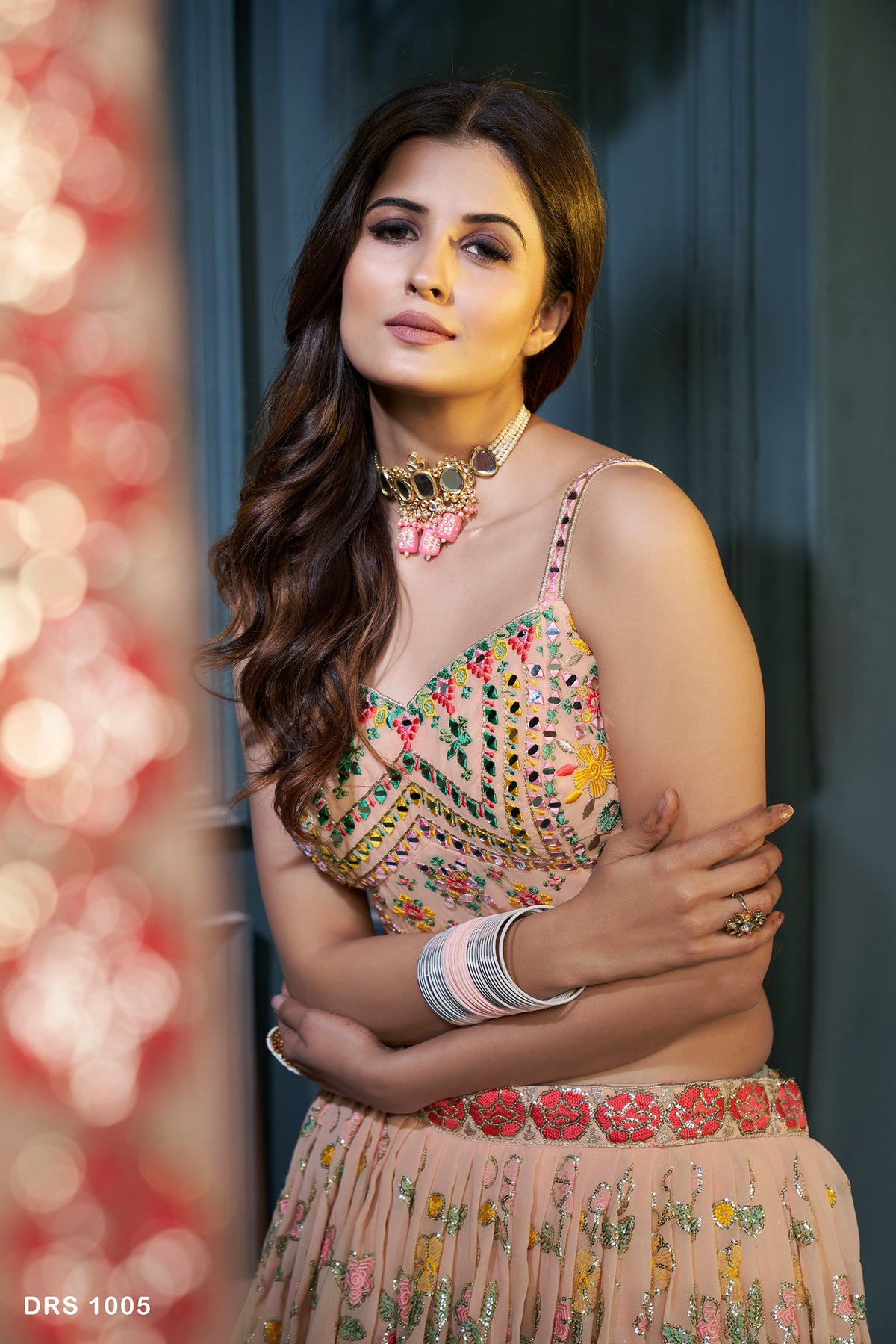 Peach Color Heavy Designer Lehenga Choli Buy Online - Joshindia