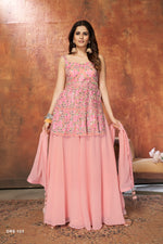 Beautiful Pink Designer Salwar suit At Best Price - Joshindia