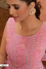 Beautiful Pink Designer Salwar suit At Best Price - Joshindia
