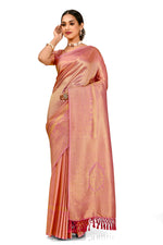 silk saree blouse designs front and back - Joshindia