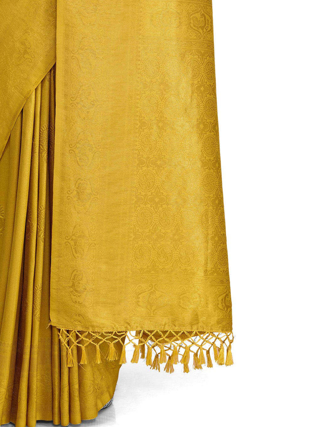 yellow color silk saree blouse buy now - Joshindia