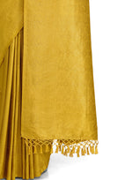 yellow color silk saree blouse buy now - Joshindia