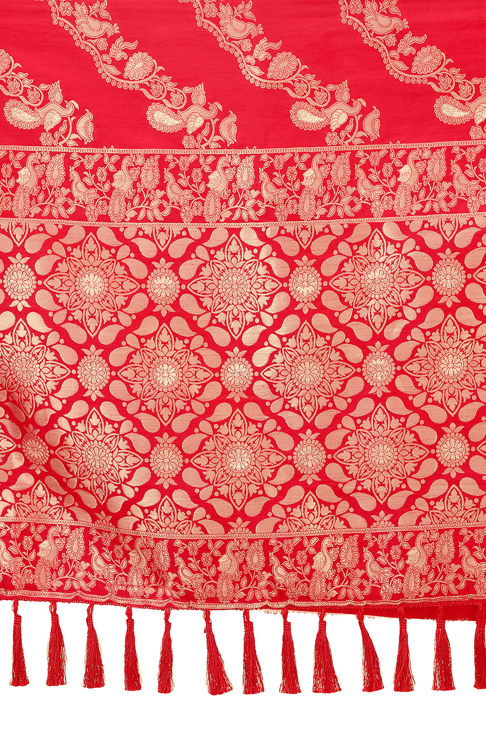 classy multi color silk designer saree with blouse - Joshindia