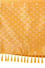 yellow color silk saree buy online - Joshindia