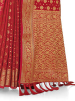 Red Color Kanjeevaram Silk Sarees Buy Online - Joshindia
