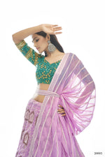 Trendy lavender lehenga choli For Wedding Buy Now - Joshindia