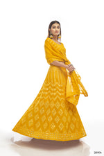 Trendy Yellow Color lehenga choli For HaldiBuy Now - Joshindia