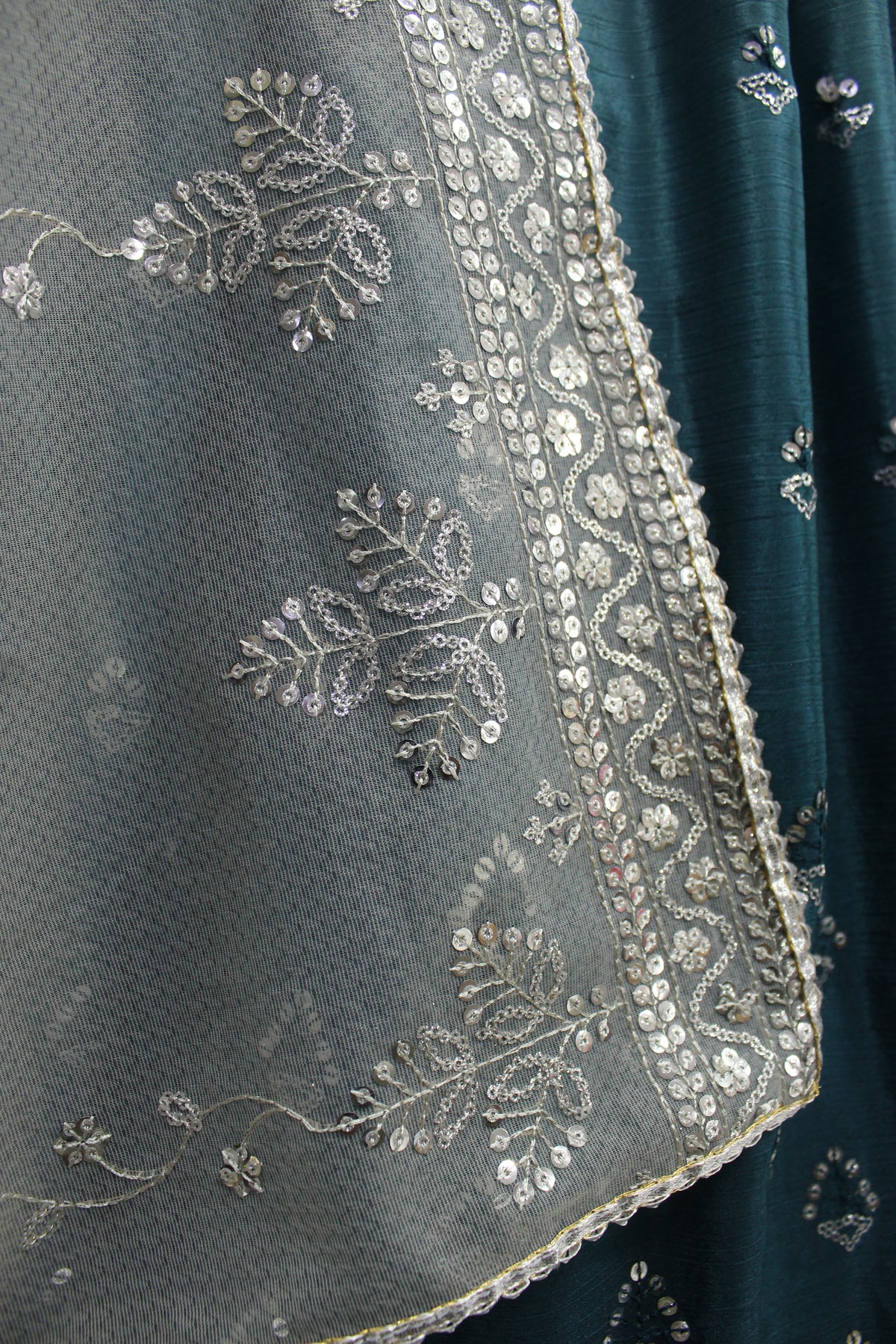 Beautiful Grey Color Lehenga Choli For Wedding - Joshindia