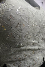 Beautiful Grey Color Lehenga Choli For Wedding - Joshindia