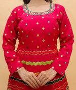 Pink Color Art Silk Lehenga Choli With Georgette Dupatta - Joshindia