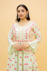 Stylish Pista Green Chinon Lehenga Choli - Joshindia