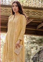 Yellow Georgette with Sequence Salwar Suit - Joshindia