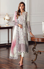 Off White Color Georgette Embroidery suit for woman - Joshindia