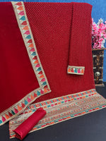 Maroon Color Heavy Faux Georgette With Sequence Work Churidar Salwar Suit - Joshindia