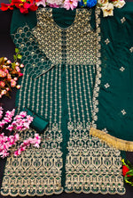 Beautiful Dark Green Designer Salwar suit At Best Price - Joshindia