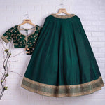 Buy attractive green color lehenga for mehendi function - Joshindia
