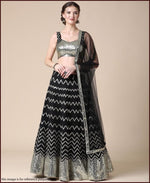 Buy Trendy Black Color Lehenga Choli Online in India - Joshindia