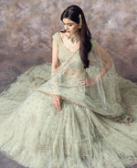 Beautiful Light green designer lehenga Choli for Classy looks buy It now - Joshindia