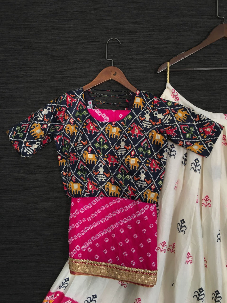 Beautiful white and pink color pure traditional lehenga choli buy now - Joshindia