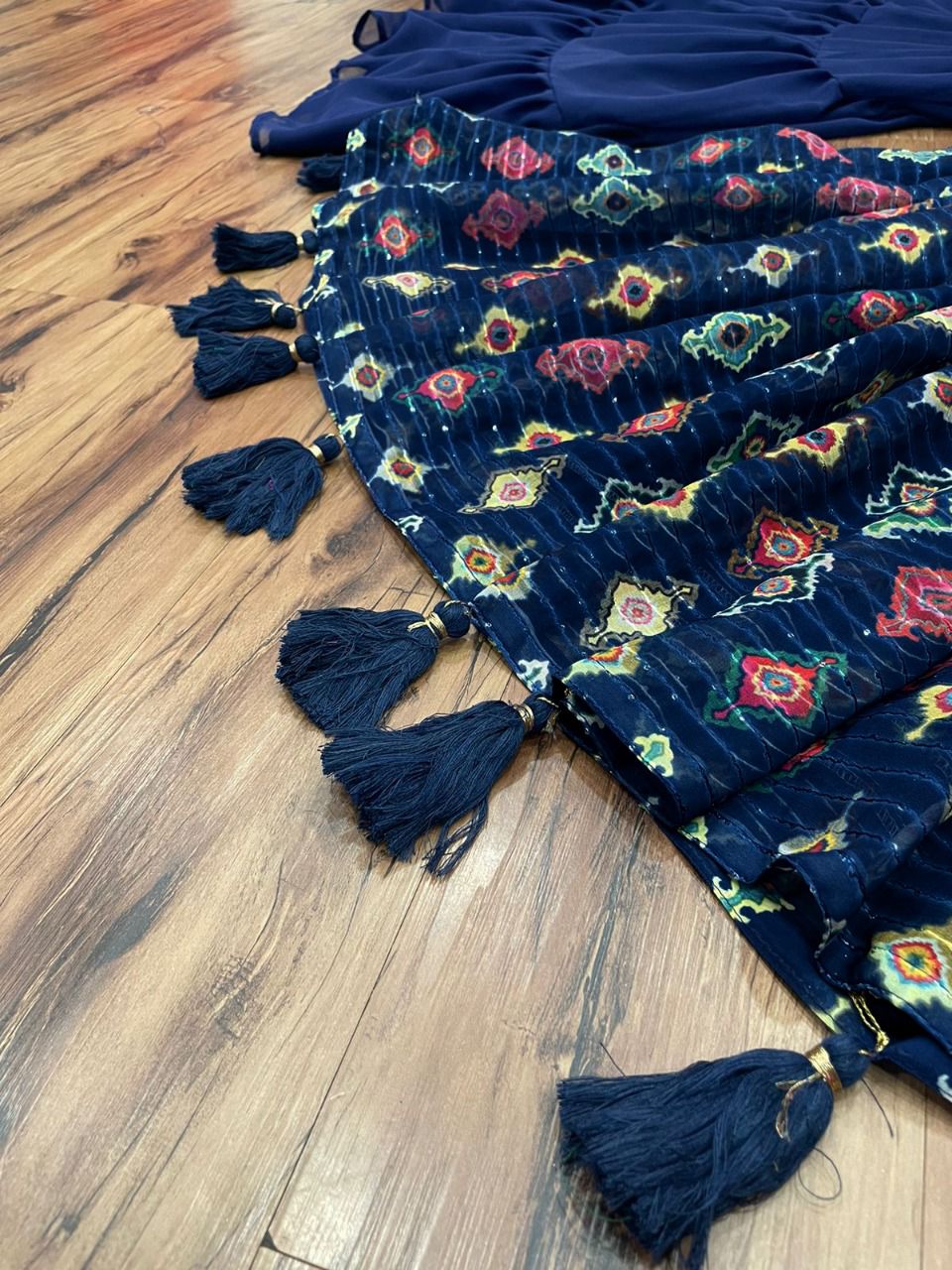 Latest blue color designer salwar suit buy now - Joshindia