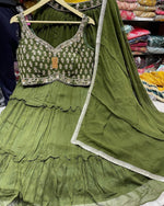 Trending ruffle lehenga choli buy now colors availble - Joshindia