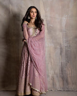 Peach color trending salwar-suit buy now - Joshindia
